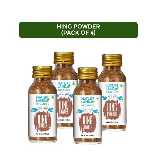 Organic Hing Powder 50 Gm(Pack of 4)